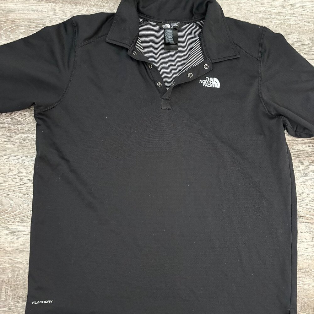 The North Face Polo Black Men's Large